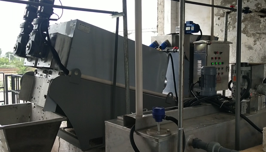 啤酒廠污水適不適合用疊螺機(jī)？河北啤酒廠302型疊螺機(jī)案例